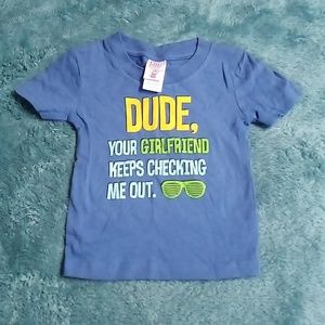 Nwot little teez  12 month old tee shirt